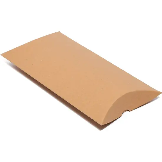 Bright Creations Kraft Paper Pillow Gift Box Set - Pack of 50 - Pillow Box - Gift Set Brown {5}