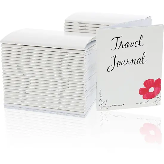 48 Pack Blank Unruled Journal for Writing Projects, Classroom, Student Supplies (4 x 5.5 In) {5}