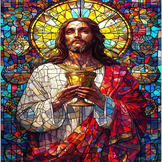 Jesus Diamond Painting for Adults,5D Diamond Art Kits, Full Drill Diamond Dots Paintings for Beginners, Diamond Art Painting Kits {1}