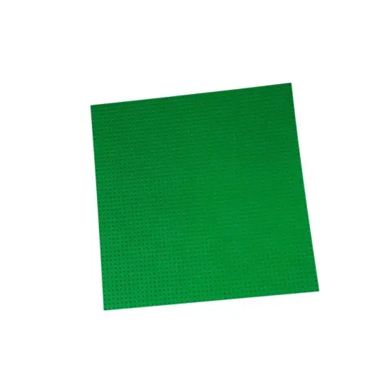 Strictly Briks Classic Baseplates, 100% Compatible with All Major Brands, For Building Bricks, Bases for Tables, Mats, and More, Green, 2 Pack, 16x16 Inches {7}
