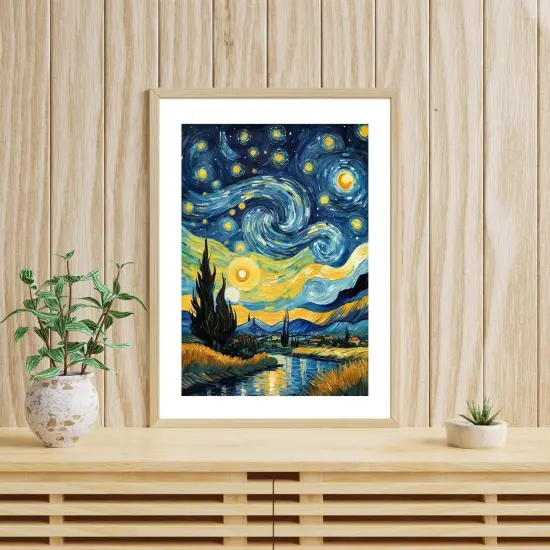 Starry Night Diamond Art Painting Kits for Adults 12x16inch {2}