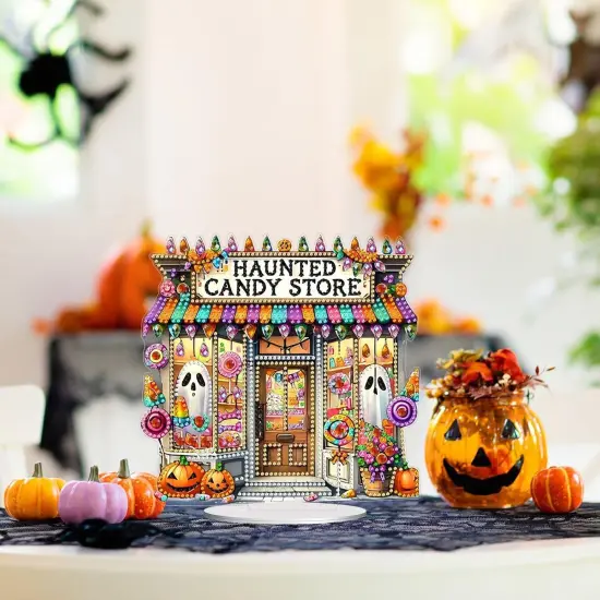 Tabletop Diamond Art Painting Kit Halloween {2}