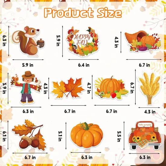 40Pcs Fall Hanging Swirls Ceiling Decorations - Maple Leaf {5}