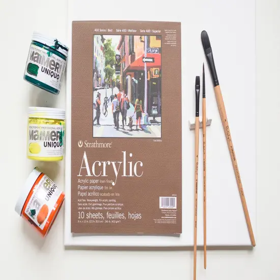 Princeton Catalyst Polytip Brush-Long Handle Filbert Size 8 {4}