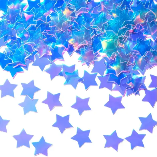 Iridescent - 200PCS Star Confetti Holographic {1}