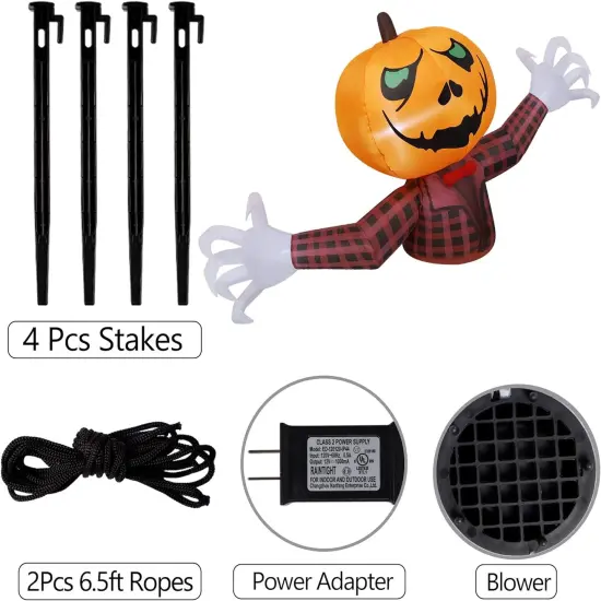 7FT Long Halloween Inflatable Outdoor Decorations {4}