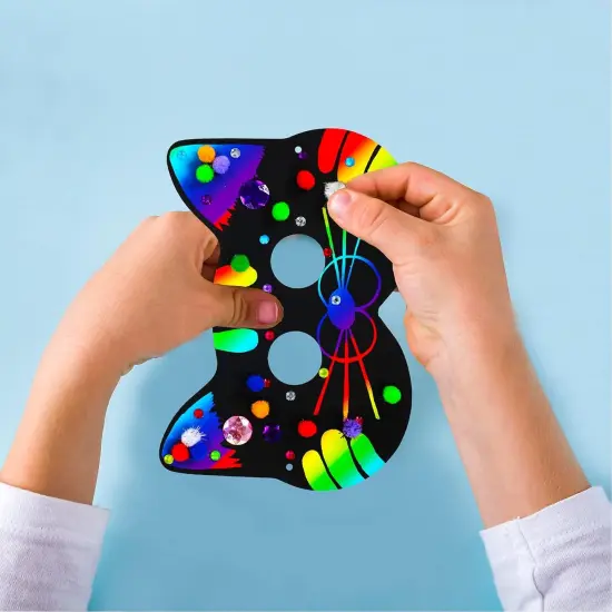 27 Sets Magic Scratch Off Art Rainbow Magic Scratch Paper {3}