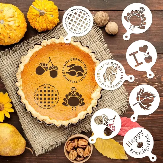 20 Pack -Happy Fall Farmhouse Harvest Give Thanks AutumnTemplate Stencils {4}