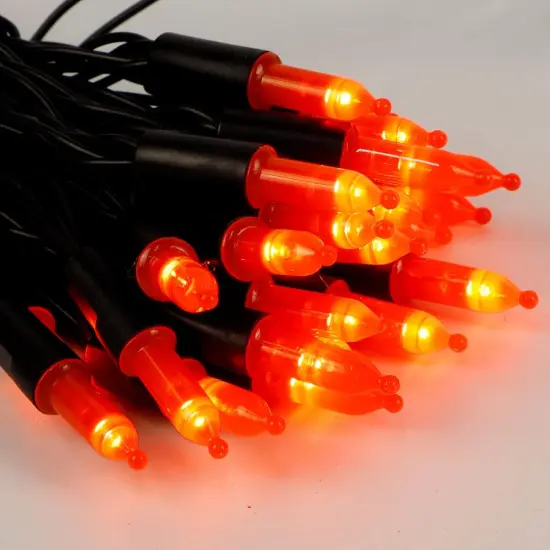 2 Pack 16 FT Mini String Light, 50 LED Outdoor Halloween Lights {3}