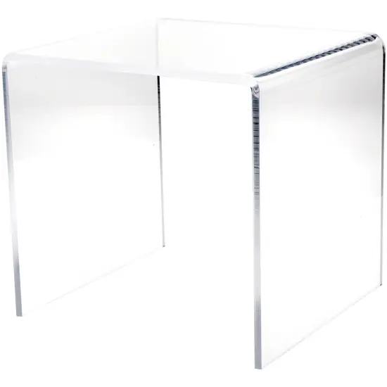 Plymor Clear Acrylic Square Display Riser {1}