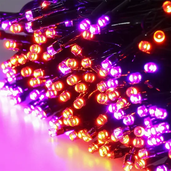 328 FT Green Wire 1000 LED Halloween String Lights {5}