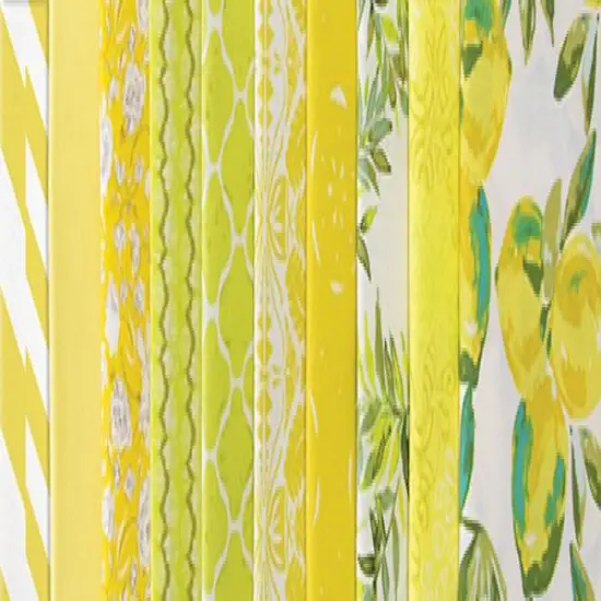 Lemon Green Color Master Fat Quarter Bundle by AGF Studio for Art Gallery (CB-FQ106) {2}
