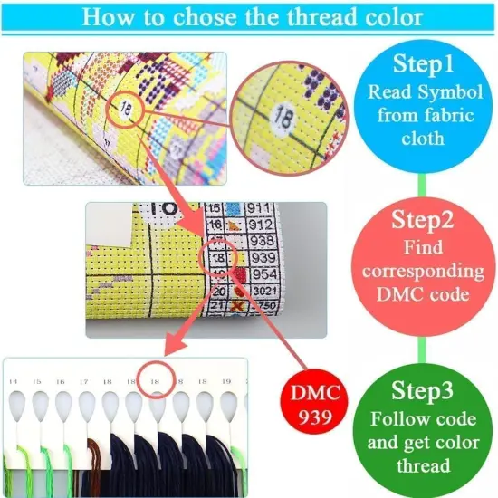 Loving Heart Counted Cross Stitch Kits {3}