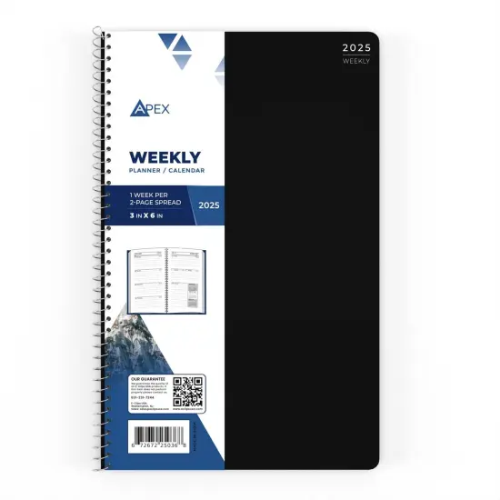 2025 Weekly Planner 3x6 in &ndash; 2-Page Spread &ndash; 48 Planners {2}