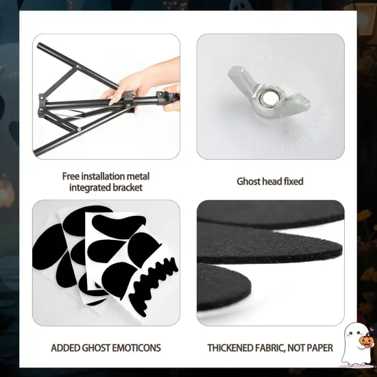 Halloween Ghost Decorations {2}