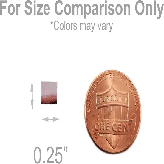 Premium Shredded Squares Tissue Paper Party Table Confetti - 50 Grams (Gold Mylar Flakes) {4}