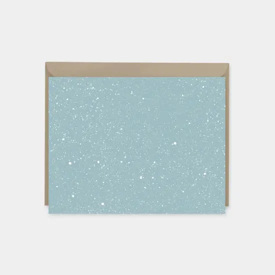 Speckle Cards, Blank Thank You Card, {1}