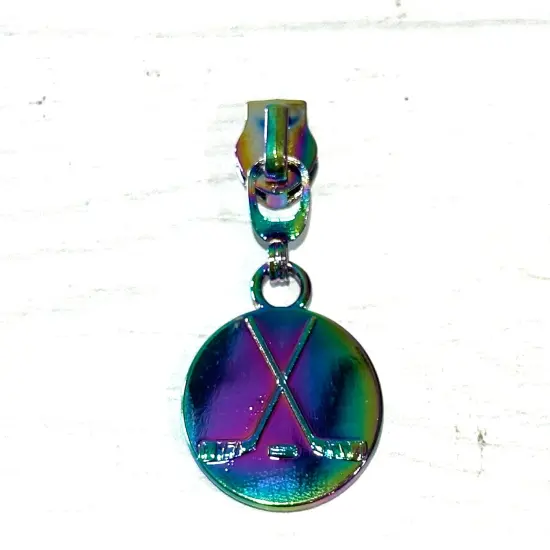 Hockey Dangle zipper pulls {2}