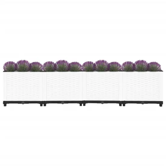 vidaXL Raised Bed 63x15.7x15 Polypropylene {3}