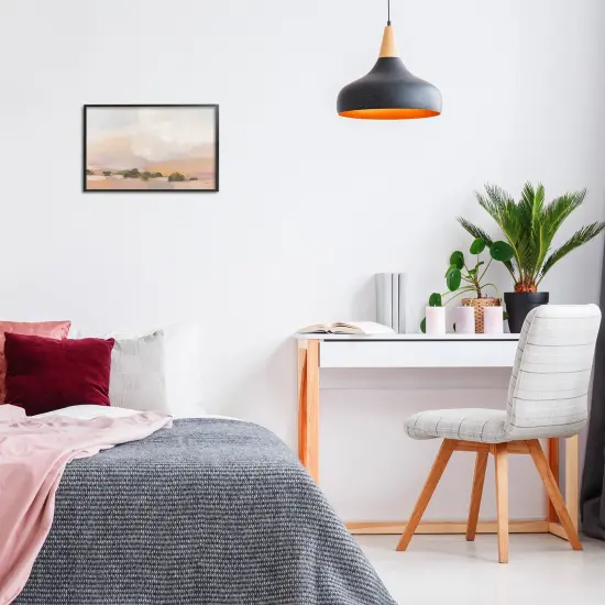 Stupell Industries Pastel Landscape Abstraction Framed Giclee By Julia Purinton {2}