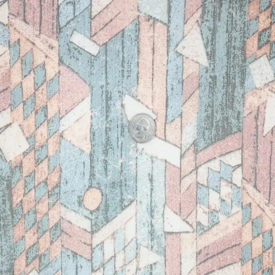 1 Yard Elegant Yoryu Chiffon Sheer Fabric Pink & Green, Lightweight Apparel Fabric, 57/58" Wide {4}