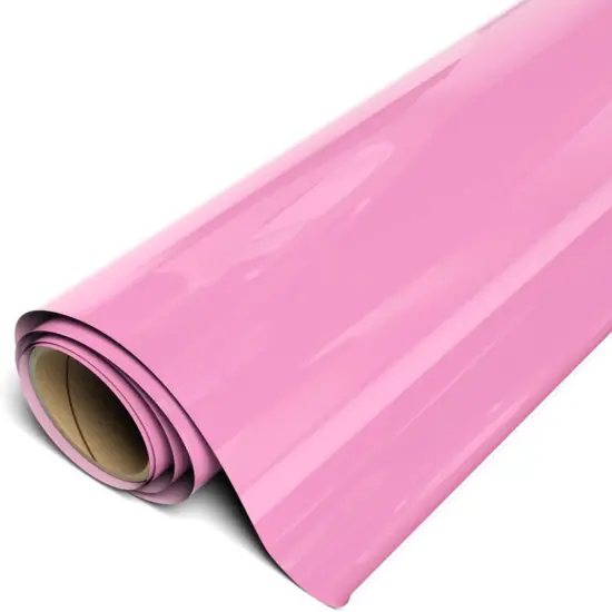 Heat Transfer Vinyl 11.8" x 15ft Roll (Bubblegum) {1}