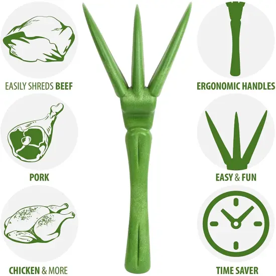 Raptor Rippers Dinosaur Meat Claws BBQ & Kitchen Tool | Set of 2 {4}