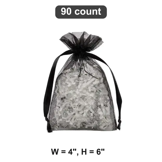 4" x 6" Organza Bag Great for Wedding Favors {1}