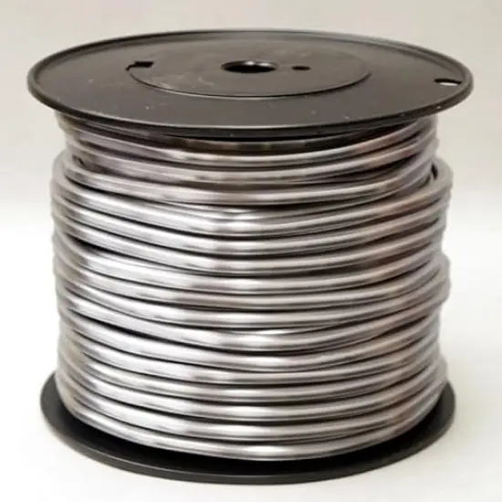 Generic Cascade 15 lb. Spool 3/16"" Round U Lead Came RU80 - for Glass and Stained Glass Projects, Gray {2}