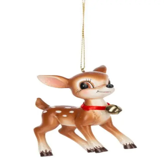 Vintage Woodland Fawn Ornament - {5}