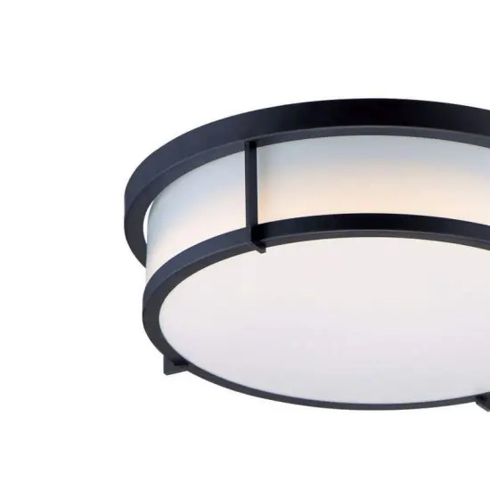Ceiling Lamp Black Glass Shade for Soft Balanced Lighting {5}
