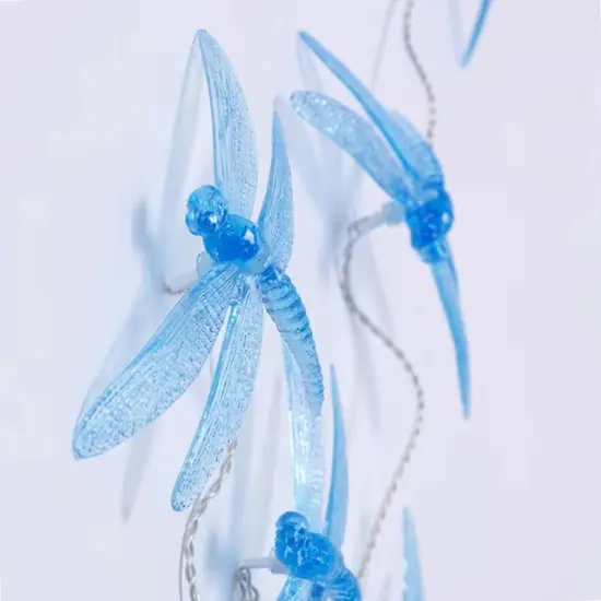 LED String Light with 16 Lights Outdoor Dragonfly Design {3}