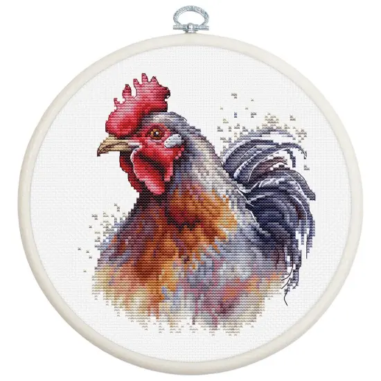 The Cock BC217L Counted Cross-Stitch Kit {2}