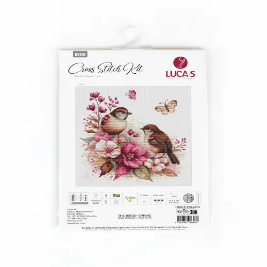The Birds- Spring B2420l Counted Cross-Stitch Kit {2}