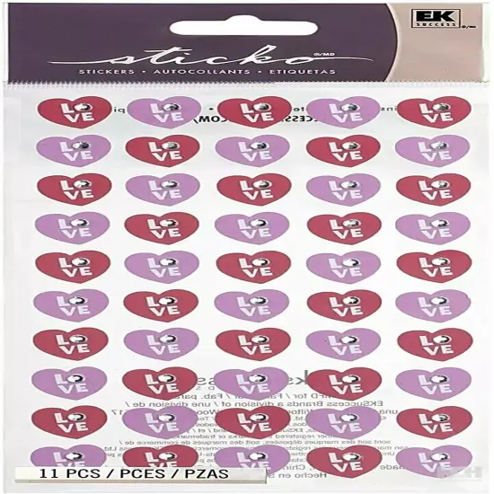 Sticko Love Gems Dimensional Stickers {1}