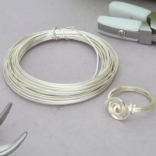 The Beadsmith Half-Round Craft Wire &ndash; Soft Temper Jewelry Wire {6}