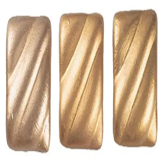 Amaco Rub 'N Buff Wax Metallic Finish, 3 Color Gold Assortment (Gold Leaf, Antique Gold, Grecian Gold) {3}