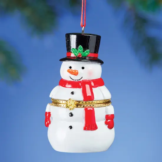 Collections Etc Holiday Trinket Ornament Set {1}