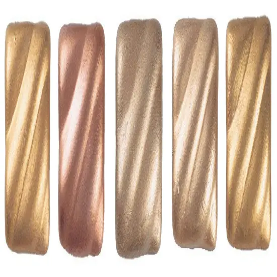 Amaco Rub 'N Buff Wax Metallic Finish, 5 Color Gold Assortment (Antique Gold, Autumn Gold, European Gold, Gold Leaf, Grecian Gold) {3}