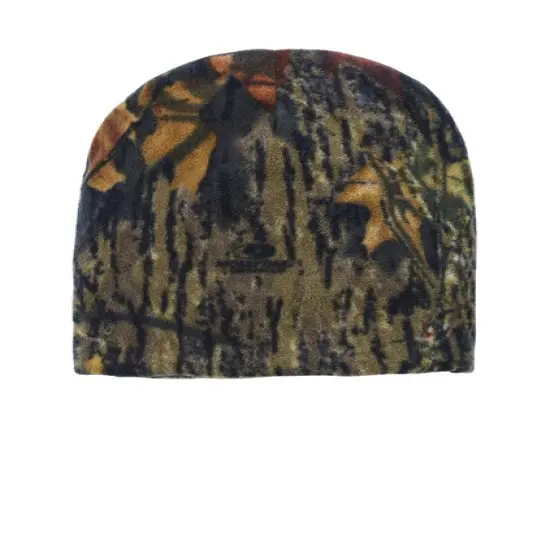 Port Authority&reg; Camouflage Fleece Beanie Lightweight Warm Anti Pill Polyester Fleece Mossy Oak {4}