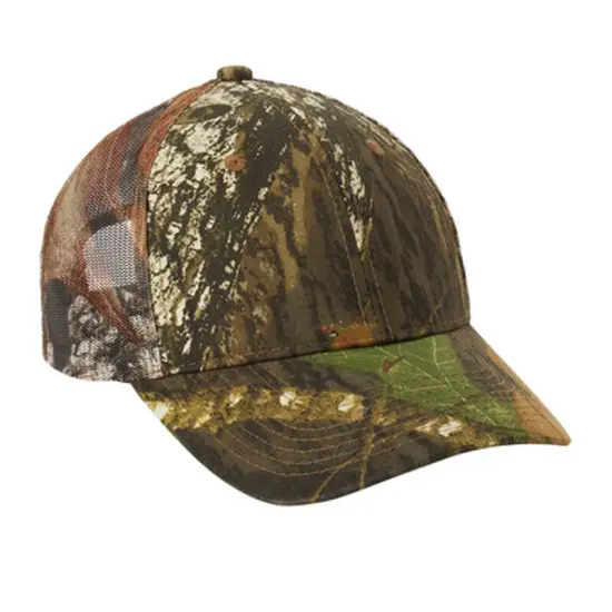 Port Authority&reg; Pro Camouflage Series Cap with Mesh Back, Structured Mid-Profile Outdoor Cap with Hook and Loop Closure Realtree Xtra {3}