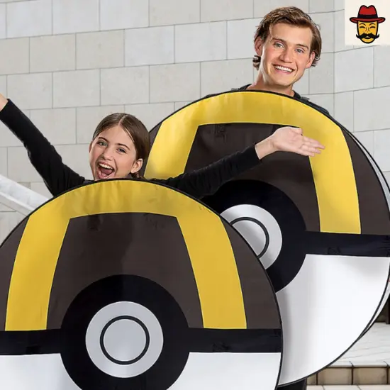 Pokemon Ultra Ball Pop Out Costume Perfect for Themed Event {5}