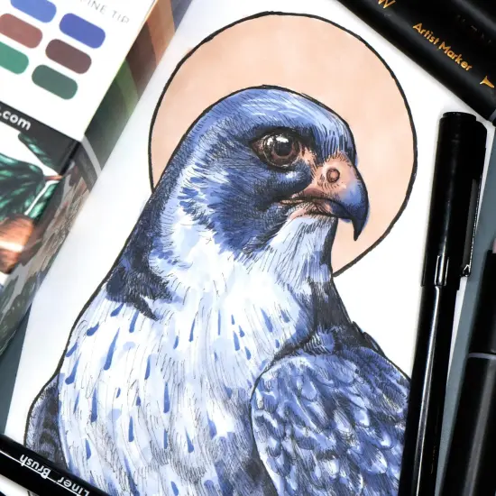 Woodland Garden Artist Alcohol Markers Set L {5}