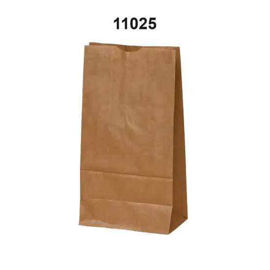 Kraft Storage Bags 8 3/8'' x 5 1/4'' x 18'' {2}