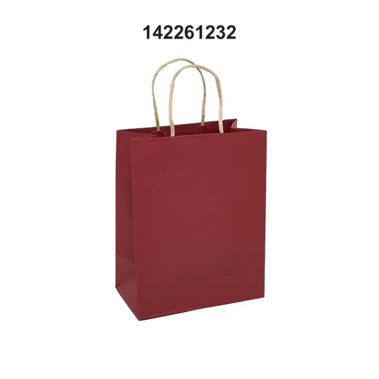 Sturdy Kraft Tinted Shopping Bag 16" x 6" x 12" for Heavy Duty Use {3}