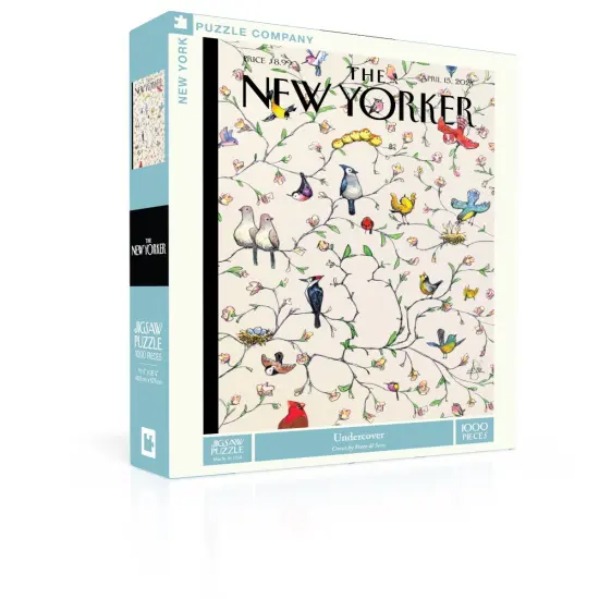 New York Puzzle Company Undercover 1000 Piece Piece Jigsaw Puzzle {2}