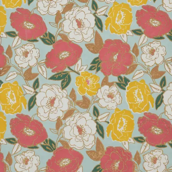 Flower Designed Soft Cover Notebook - Pack Of 6, 7 X 10 Inch {3}