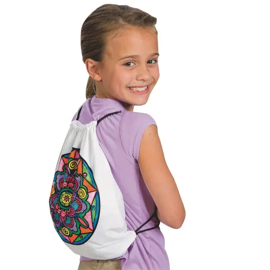 Velvet Art Mandala Backpack (Pack of 12) {4}