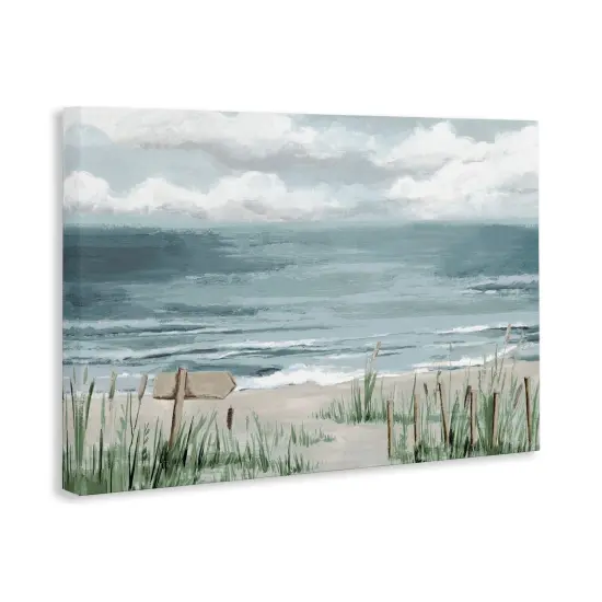 Stupell Industries Sprouting Beach Grasses Canvas By Hannah Dawson {3}