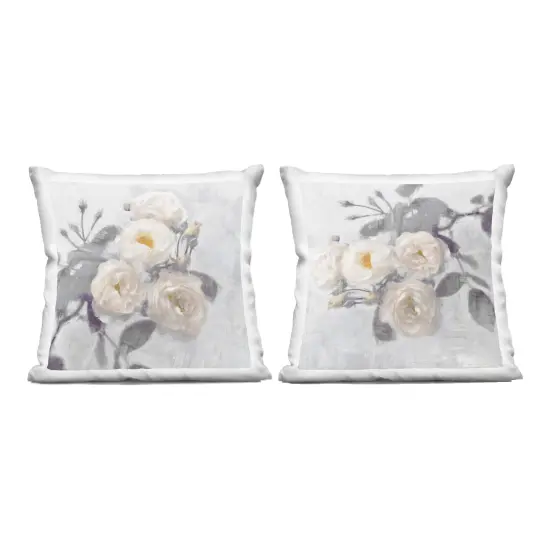 Stupell Industries Country Blossoms Bundle 2pc Decorative Printed Pillow Set design by Emily Ford, 18 x 7 x 18 {1}